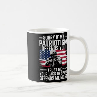 Mug Désolé si mon patriotisme vous offense Fl patrioti
