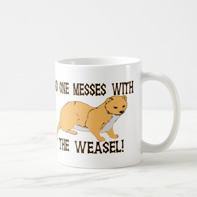 Mug Désordre avec la belette (Droite)