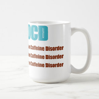 Mug Désordre obsédant de caféine d'OCD