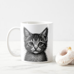 Mug Dessin adorable de Young Cat