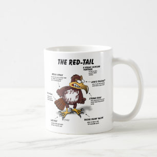 Mug Dessin animé de Buse à queue rousse