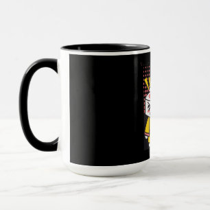 Mug Dessin animé de combattants de karaté de sushi drô