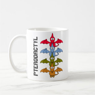 Mug Dessin animé de Ptérodactyle Jurassique