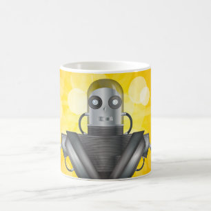 Mug Dessin Animé de Robot Mécanique