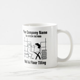Mug Dessin animé de Wall & Floor Tiling