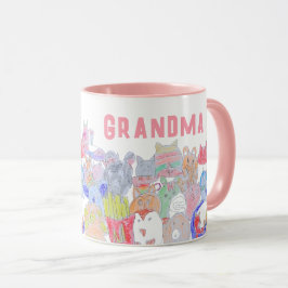 Mug Dessin de dessin de dessin animal mignon pour enfa