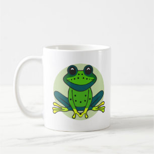 Mug Dessin de grenouille verte