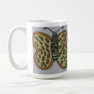 Mug dessin de papillon