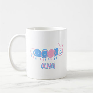Mug Dessin de vers de gribouillis personnalisé pour en