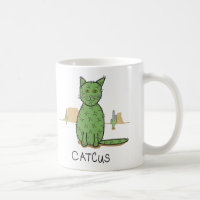 Dessin drôle de cactus "Catcus"