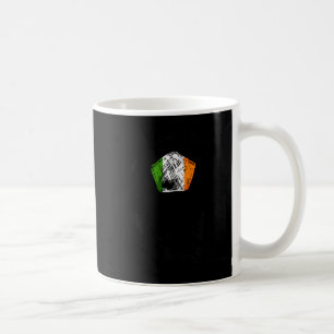 Mug Dessin du drapeau irlandais Eire sur un ballon de