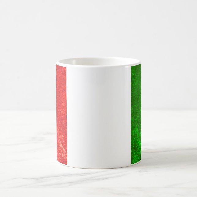 Mug Dessin du drapeau italien (Centre)