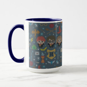 Mug Dessin Harry Potter Cross-Stitch Collage