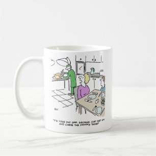 Mug Dessin humoristique médical de chirurgien drôle dé