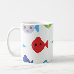 Mug dessin humoristique sur le poisson