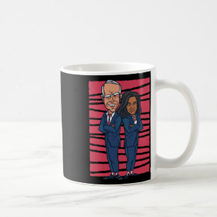Mug Dessin Joe Biden & Kamala Harris - Biden Harri