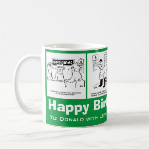 Mug Dessins humoristiques d'opticien et d'optométriste