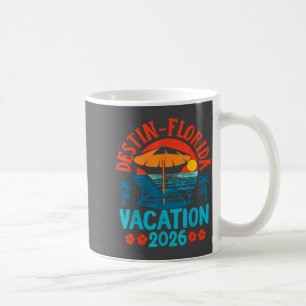 Mug Destin Floride 2026 Vacances en famille Plage Été