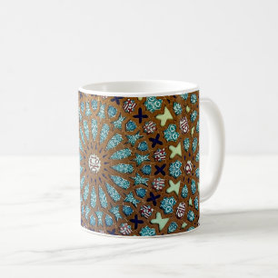 Mug Détail de plafond en mosaïque Sant Pau Barcelone