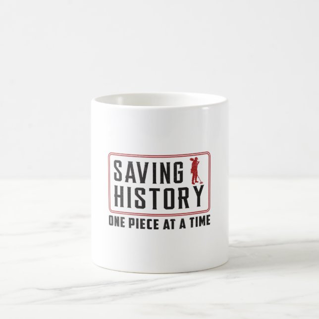 Mug Détecteur Détectoriste Métal Détection Drôle Cadea (Centre)