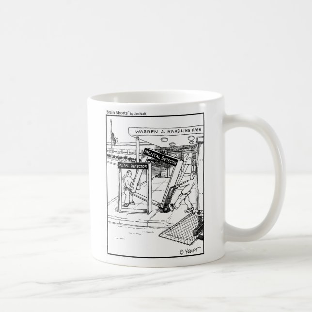 Mug "Détecteur mental" par JIM Papier d'emballage (Droite)