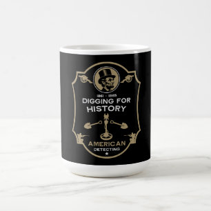 Mug Détection de métaux de la guerre de Sécession amér