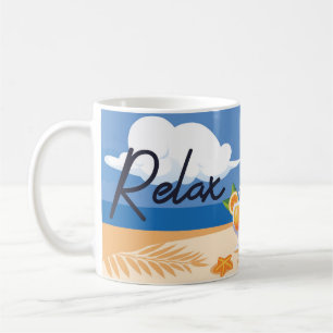 Mug DÉTENDEZ Été à la plage