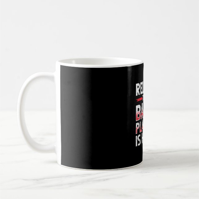 Mug Détendez-Vous Le Lecteur Basse Est Ici Basse Guita (Gauche)