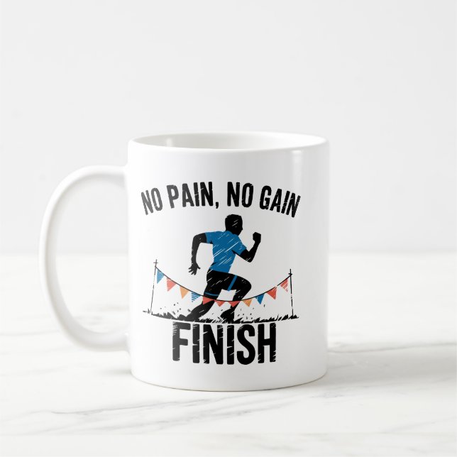 Mug Détermination simple Courant audacieux Athlètes dy (Gauche)