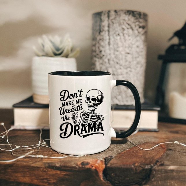 Mug Déterrer le Drame (Créateur téléchargé)