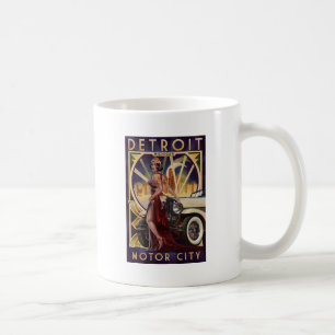 Mug Detroit, Michigan   Ville automobile