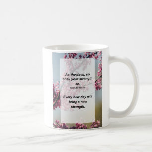 Mug Deut. 33:25 Comme ton jour, ta force sera