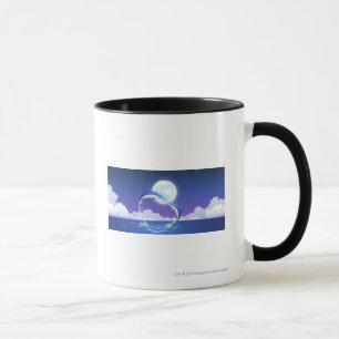 Mug Deux bouteille-ont flairé sauter de dauphins de