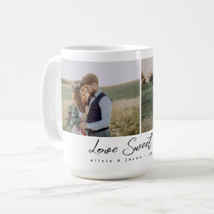 Mug Deux calligraphies photo Amour Amour doux Nouvelle