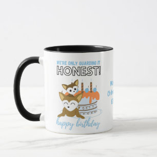 Mug Deux Chihuahuas chatoyants pour l'anniversaire des