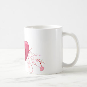 Mug Deux Coeurs roses
