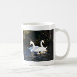 Mug Deux cygnes et un canard