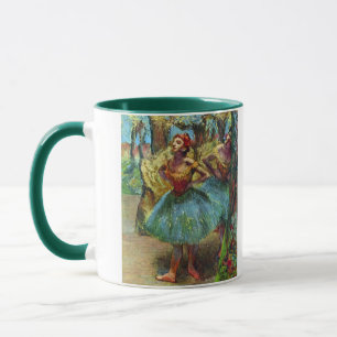 Mug Deux danseuses d'Edgar Degas, Art de ballet vintag