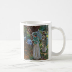 Mug Deux filles avec des parasols