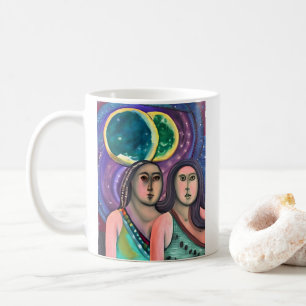 Mug Deux filles sous les lunes