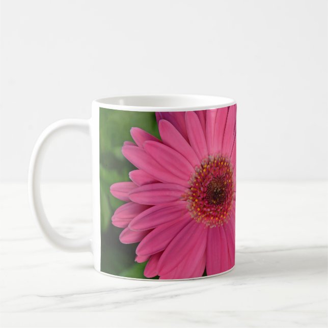 Mug Deux fleurs de germe rose (Gauche)