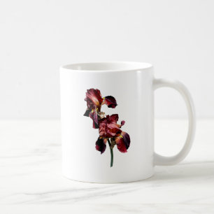 Mug Deux iris marron et jaune