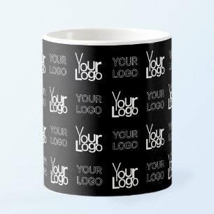 Mug Deux logos ou images Motif répétitif