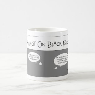 Mug Deux Maggots sur le Vendredi noir