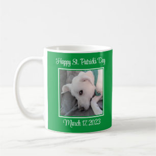 Mug Deux mignons Photo Saint Patrick's Day Green Lazy 