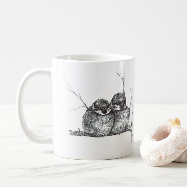 Mug Deux moineaux (Avec donut)