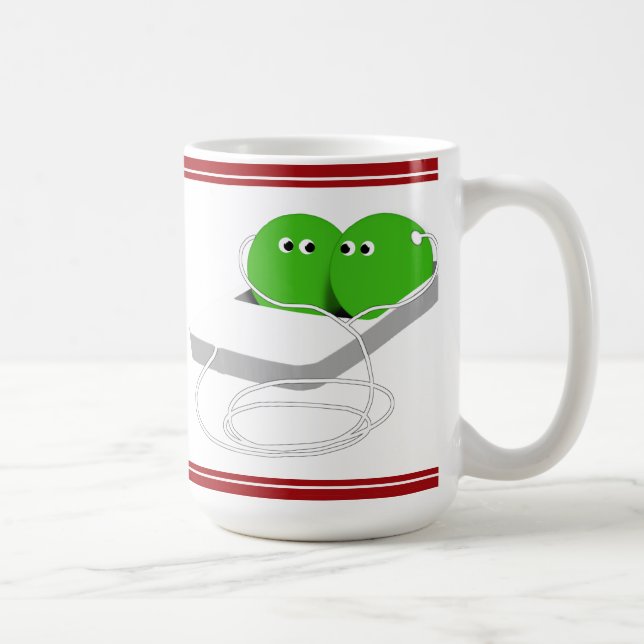 Mug Deux petits pois dans un pois (Droite)