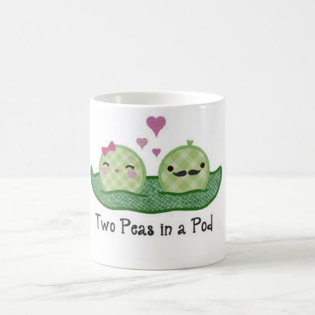 Mug Deux pois dans une cosse (Centre)