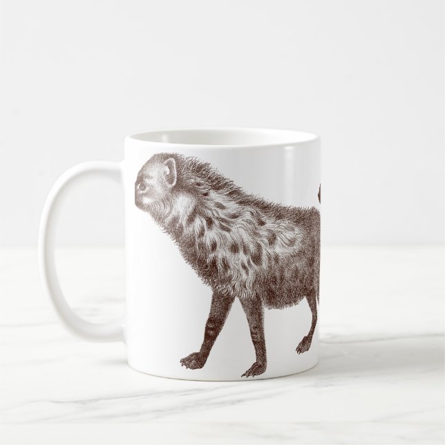 Mug Deux repérés ou hyènes rayées (Gauche)