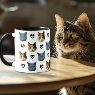 Mug Deux Visages Pour Animaux, Créez Votre Propre Phot